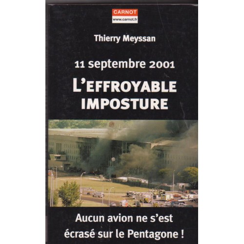 L'effroyable Imposture le 11 septembre 2001 RG   Thierry Meyssan